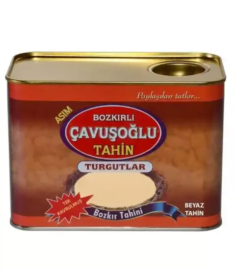 Tek Kavrulmuş Kepeksiz Beyaz Tahin 820g