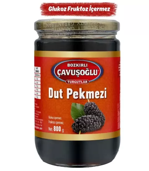 Çavuşoğlu Dut Pekmezi Cam Kavanoz 800g